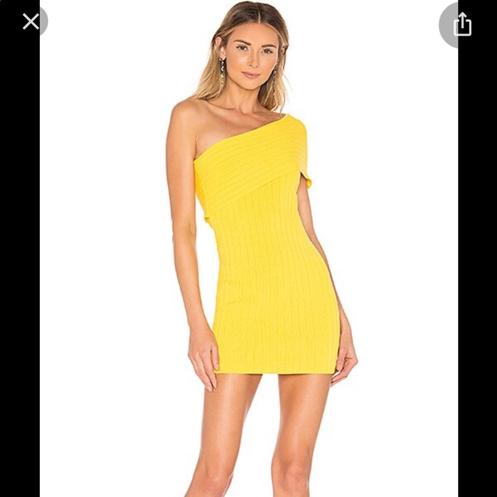 Superdown One Shoulder Mini Dress